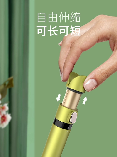 Qi Curly Hair Stick Mini -Properlable Roll Pright Двух -прямая прямая панель общежитие артефакт скручивание может втягивать мини -маленькую шину