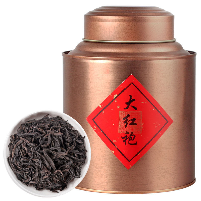 New Tea Wuyi Mountain Tea Da Hong Pao Oolong Tea leaves iron cans 500g