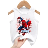 Летний тонкий жилет для мальчиков, детская футболка без рукавов, подходит для подростков