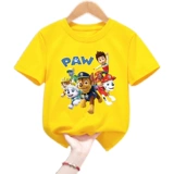 Tide, летняя детская футболка с коротким рукавом для мальчиков, круглый воротник