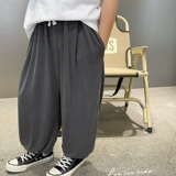 Средство от комаров для мальчиков, штаны, японская летняя детская тонкая летняя одежда для отдыха