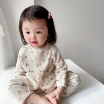 Japan JULIPET Korean Wind Baby Child Chun Qiulins Baby Family Guy Childrens Tennis Red Long sleeves Autumn Clothing Suit