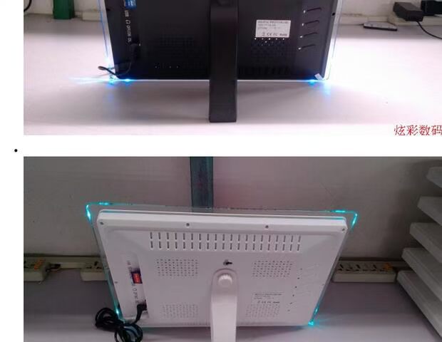 Mới! Khuyến mãi đặc biệt! 10 inch / 12 inch / 15 inch HD LED Màn hình kỹ thuật số khung hình / máy quảng cáo