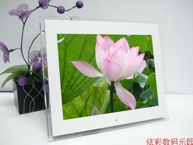 Giảm giá đặc biệt trong kho! Khung ảnh kỹ thuật số / máy quảng cáo / khung ảnh điện tử Màn hình LED HD tích hợp pin lithium