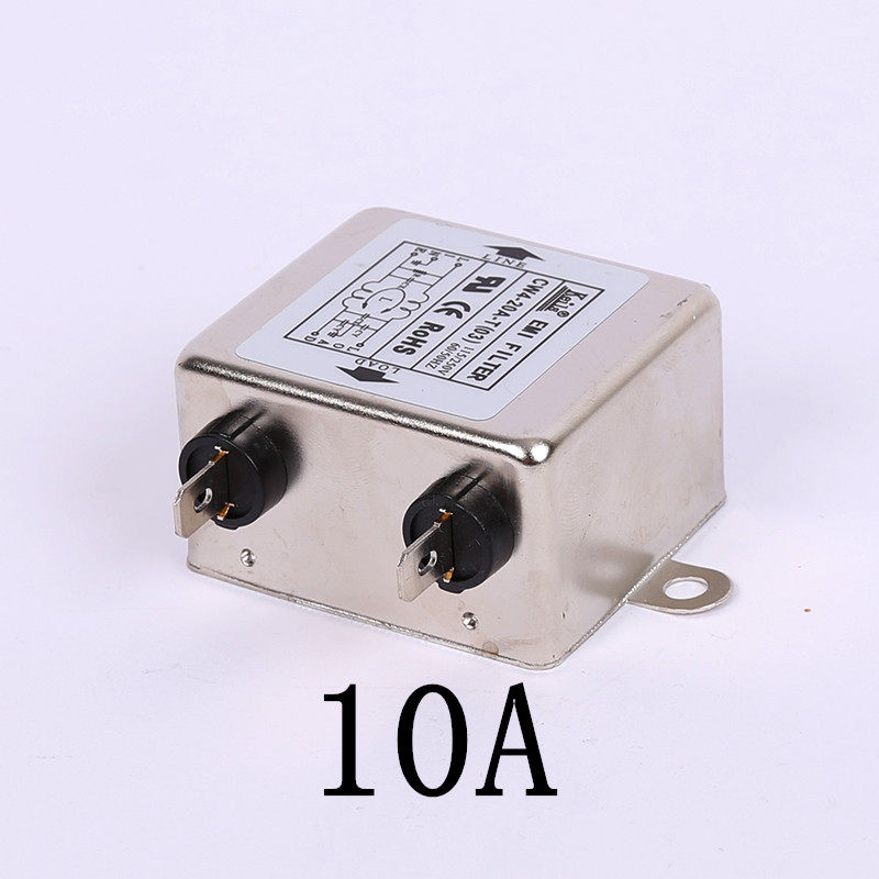 [USD 9.63] KEILS power filter 220V singlephase purifier singlepole