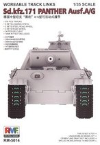 RFM wheat field RM5014 World War II German No. 5 tank Leopard A G type splicing movable track