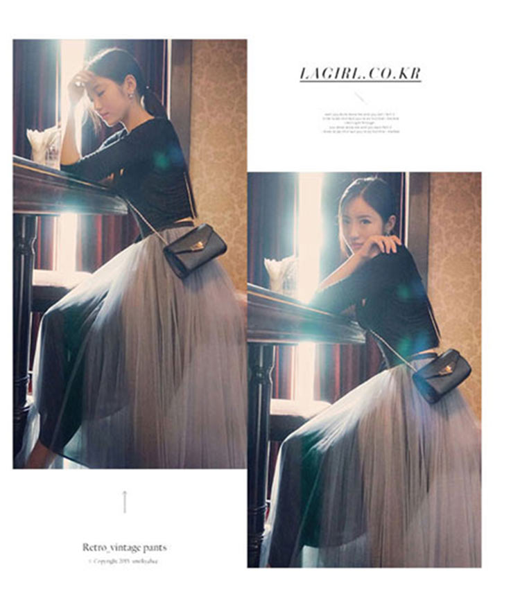 Váy lưới mới rủ xuống mỏng giữa váy dài xếp li pettiskirt trẻ nhỏ cỡ lớn thun dài váy mùa hè - Váy chân váy dài cho người lùn