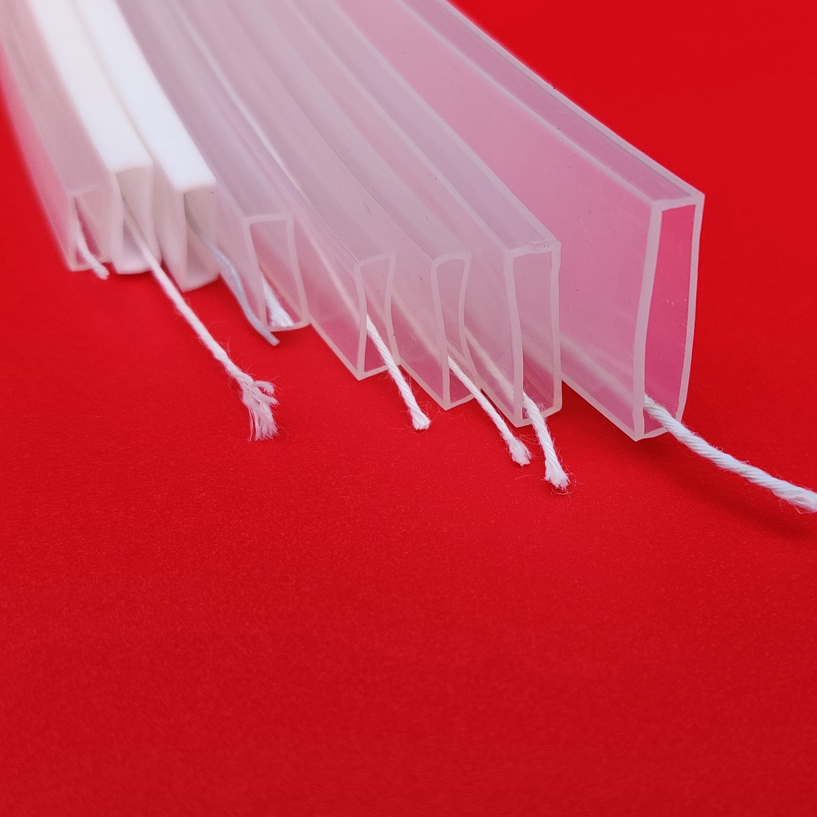 Transparent Silicone Sleeve LED Waterproof Light Strip Coat Flexible