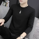 Антибактериальный хлопковый летний белый лонгслив, защита от солнца