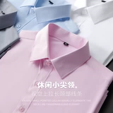 Хлопковая элитная летняя рубашка, футболка, пиджак классического кроя, изысканный стиль