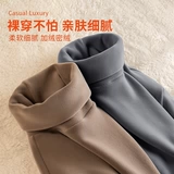 Бархатная футболка, демисезонный двусторонний бархатный лонгслив, удерживающий тепло приятный телу свитшот, увеличенная толщина