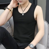 Быстросохнущий шелковый тонкий жилет, дышащая спортивная футболка без рукавов, облегающий крой