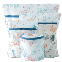 Tea flower laundry bag washing machine special mesh bag anti-deformation washing bra clothes lingerie mesh pocket filter protective washing bag