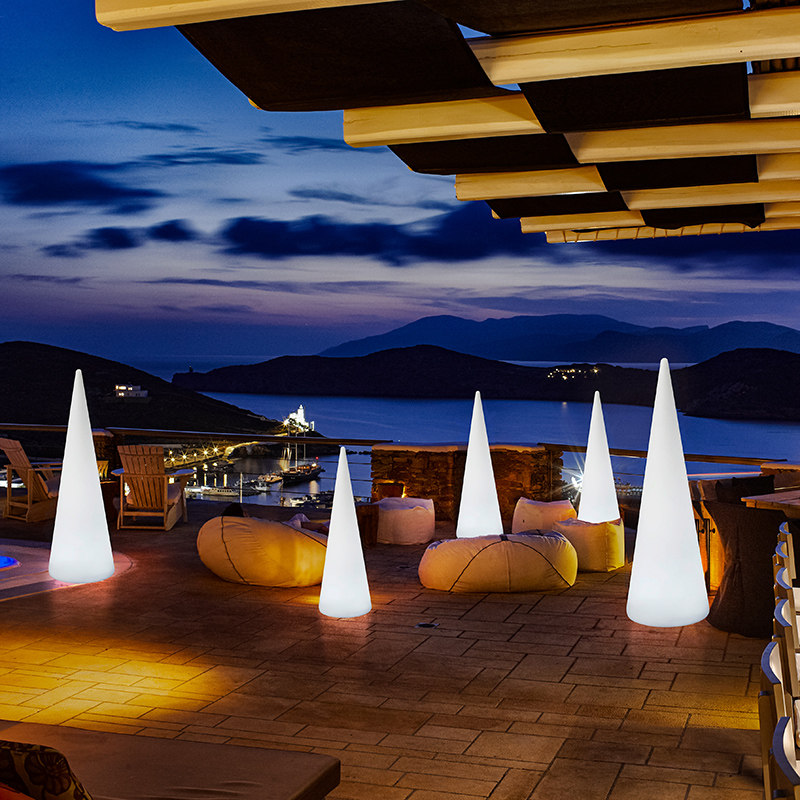 Montiros LED luminous floor lamp colorful creative outdoor floor lamp hotel wedding event decoration lamp