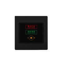 Type 86 Hotel Do Not Disturb Please Clean the Doorbell Switch Hotel Ding Dong Doorbell Do Not Disturb Clean the Doorbell Switch