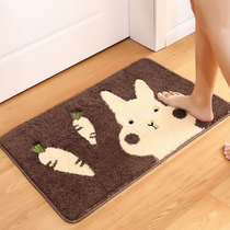 Bathroom absorbent floor mat Toilet floor mat Toilet door toilet door non-slip mat Household bathroom carpet