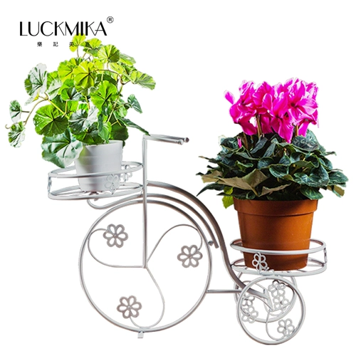 Цветочный железный искусство творческая полка балкон