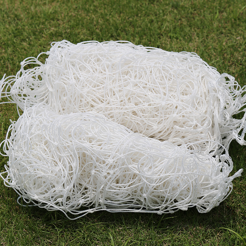 11-a-side 7-a-side 5-a-side soccer goal net Polyethylene soccer net Standard match 2 pieces
