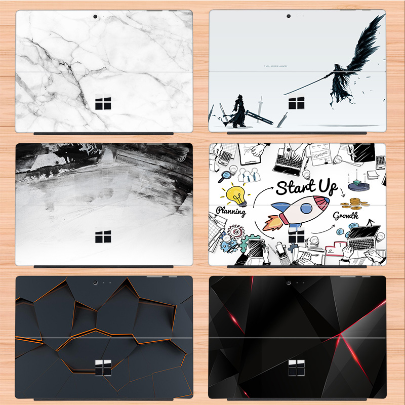 Suitable for Microsoft New Surface Pro7 new tablet PC protective film Pro X creative custom cling film Pro 4 notebooks Pro3 back film accessories 12 3