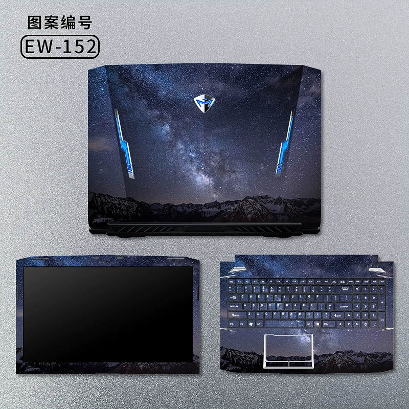T58 TIX máy tính xách tay thợ dán lá màng vỏ full set F117 T90 T57 T47 phù hợp máy tính cơ F57 M410 M510A màng bảo vệ 15,6 inch - Phụ kiện máy tính xách tay đề can dán máy tính