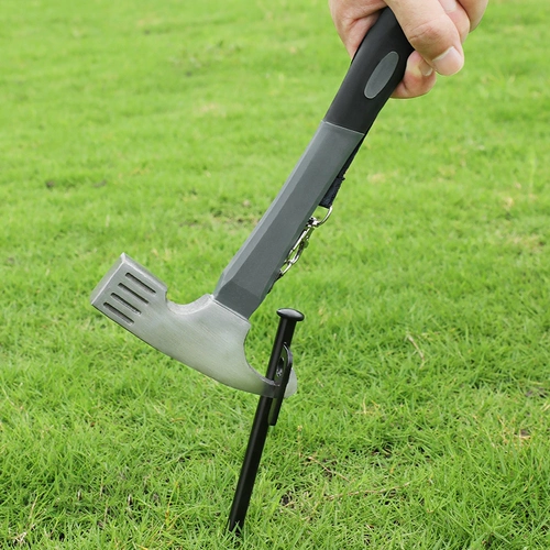 Дорожная универсальная палатка для кемпинга, навес, ветрозащитный молоток с аксессуарами, фиксаторы в комплекте