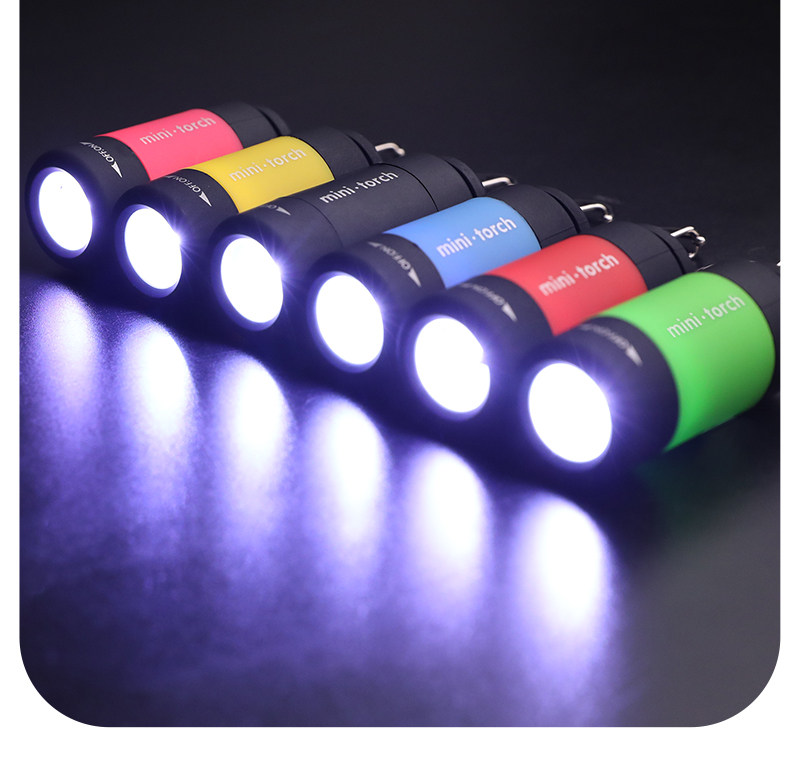 Маленький портативный фонарь, дорожный супер яркий светодиодный прожектор для школьников и студентов 