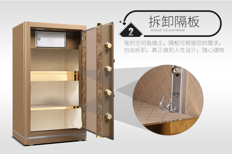 Văn phòng an toàn 3c chứng nhận 1 m 1,2 m 1,5 m lớn toàn thép chống trộm cửa đơn an toàn nhà đặc biệt nên mua két sắt loại nào