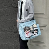 Вместительная и большая сумка на одно плечо, надевается на плечо