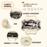 Aorda Original Sweet Coliding Back Pain Diy Двухмерная большая пищевая карта Долина двух -компьютерная сумка класса класса