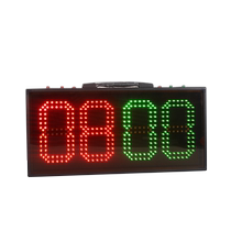 Four-digit electronic football substitution board league-specific single-sided electronic LED display football training and competition equipment