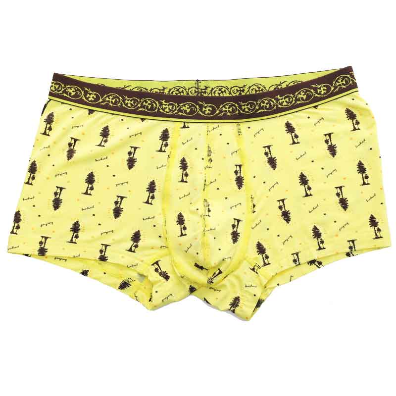 Kendy mens quần lót mens băng-wire quần phẳng góc cạnh Mordale giữa eo thở sexy bốn-góc quần short triều quần trẻ đầu.