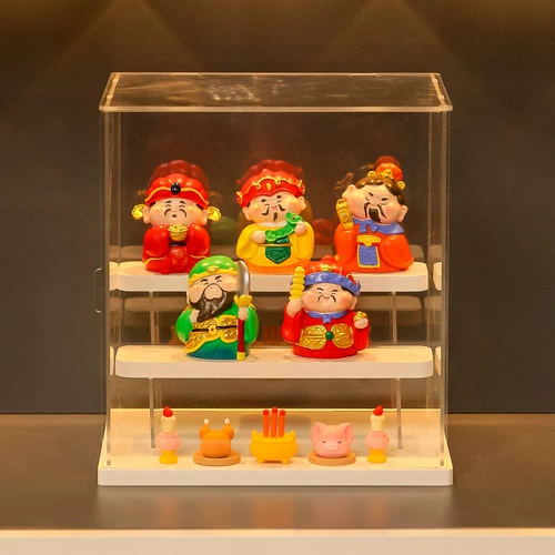 Zhongkui Mazu Little Fairy, украшение для домашнего рабочего стола, крыльца, пятисторонние украшения «Бог богатства», офисная рабочая станция, полный набор подарков