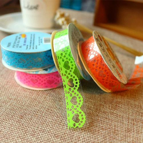 Кружевая лента Полая лента творческая кружевная наклейка на стикер детского сада ручное ручное ручное руководство по росте