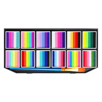 Childrens face painting face paint face painting tool set stage makeup human face painting gouache pigment non-toxic face painting tutorial stall watercolor face paint practice face painting complete material package