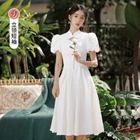 Белый, длинный, средней длины