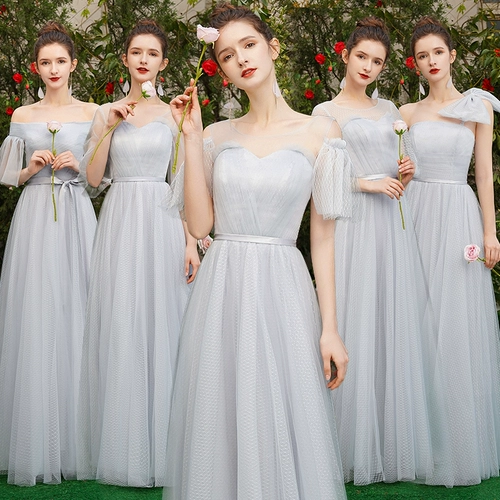 Длинное платье подружки невесты, летнее вечернее платье, 2020, облегающий крой