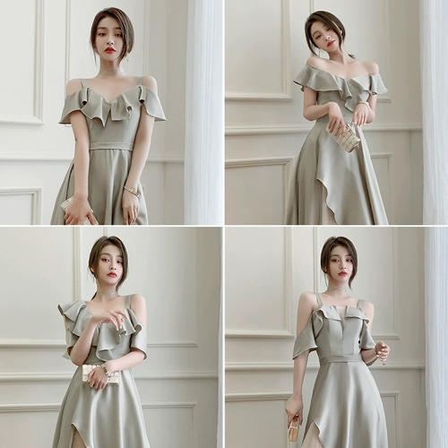 Демисезонное платье подружки невесты, юбка, для подружки невесты, изысканный стиль