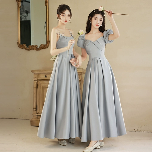 Летнее платье подружки невесты, юбка, по фигуре, изысканный стиль