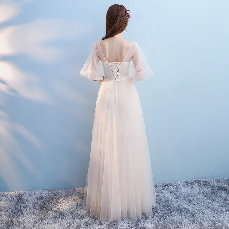 Robe de soirée manchon de cloche - Ref 3213484 Image 5