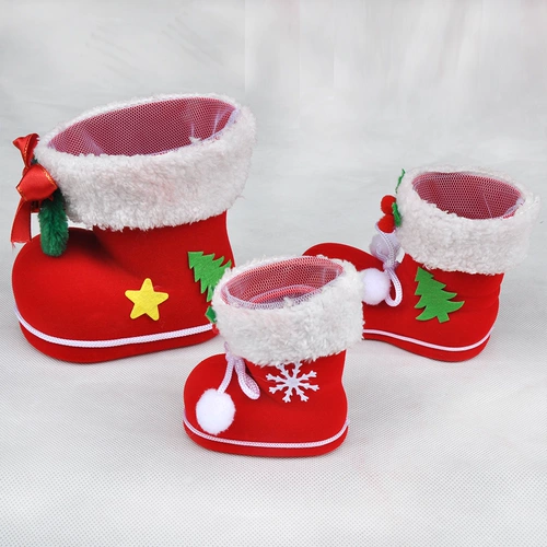 Рождественский креативный защитный амулет, туфли, ботинки, коробка, подарок на день рождения