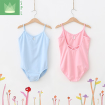 Summer childrens dance clothes practice clothes girls work clothes one-piece ballet body Test clothes
