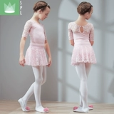 尚品琳 Летняя детская танцующая спортивная одежда для раннего возраста, короткий рукав