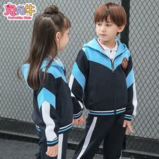 детская форма 幼儿园园服春秋装新款三件套连帽英伦风高中小学生校服儿童班服季