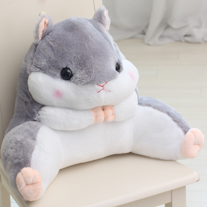 Hamster pillow office sofa waist support waist bed head cushion seat pillow back love apartment with the same style