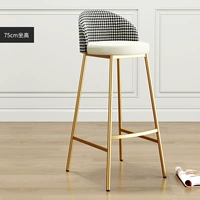 Сидеть 75 золотистого кронштейна бежевая лапша