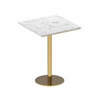 Мраморная квадратная таблица (свяжитесь с обслуживанием клиентов)