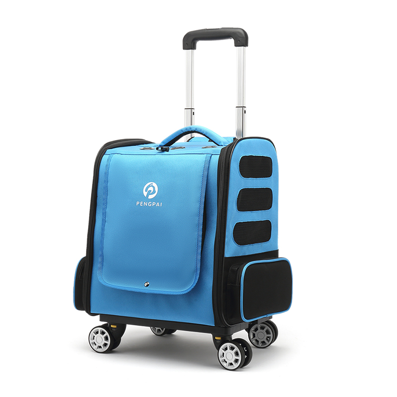 Cat Bag Pull-Lever Box Pet Out Portable with Puppy Large Number Double Shoulder Bag Large Capacity Two Breathable Space Cabins