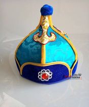 Prince hat Inner Mongolia specialty clothing boy hat Prince hat 56789 year old boy Mongolian hat batch