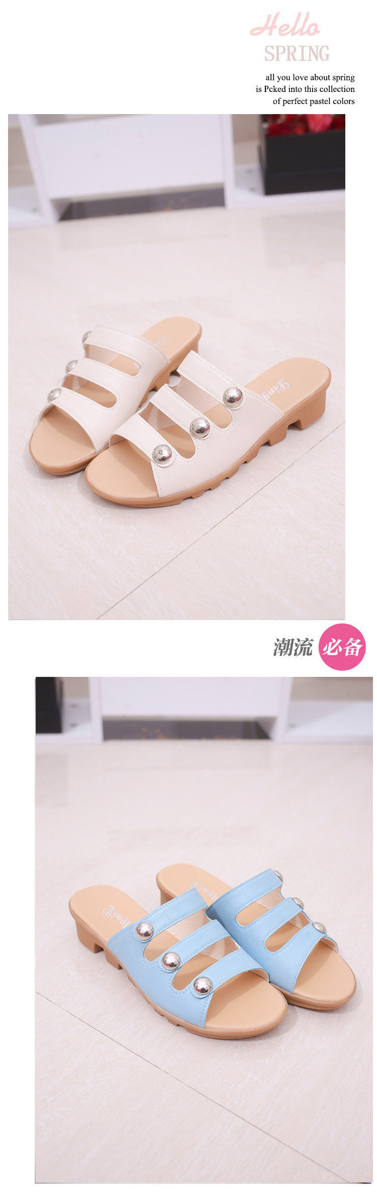 Sandales femme en PU - Ref 2668411 Image 18