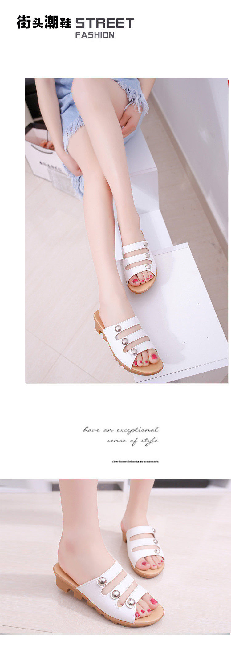 Sandales femme en PU - Ref 2668411 Image 14